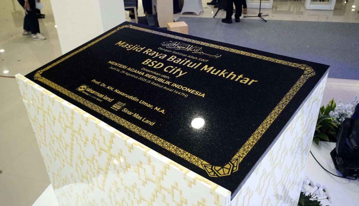 Peresmian Masjid Baitul Mukhtar Peresmian Masjid Baitul Mukhtar