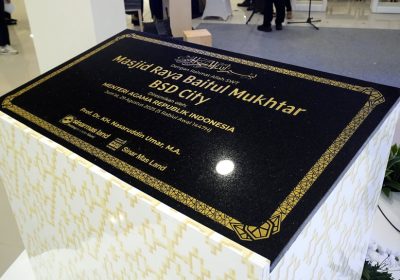 Peresmian Masjid Baitul Mukhtar